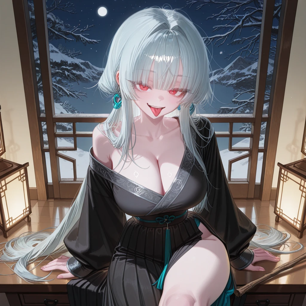 백발