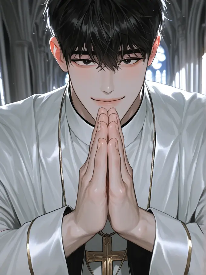 MusclyFoot1634의 밤만 되면 변해버리는 신부님.