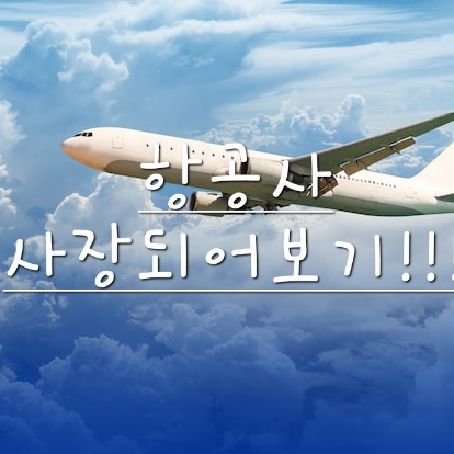 항공사 사장되어보기 대표 이미지