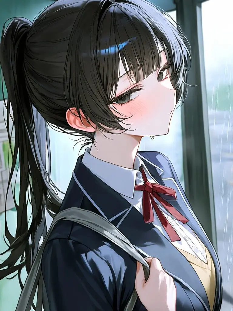 KARASl의 鉄壁美少女の雨宿り