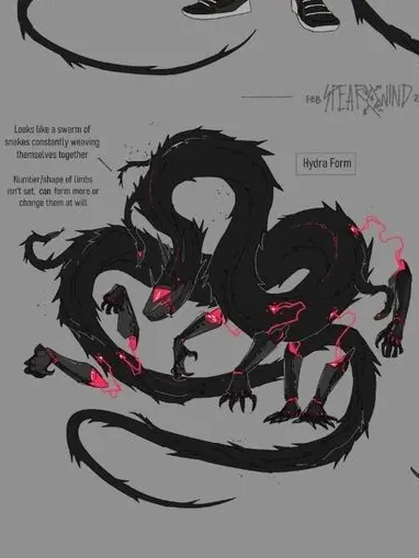 Hfdyr의 Prototype Symbiote in Tokyo Ghoul