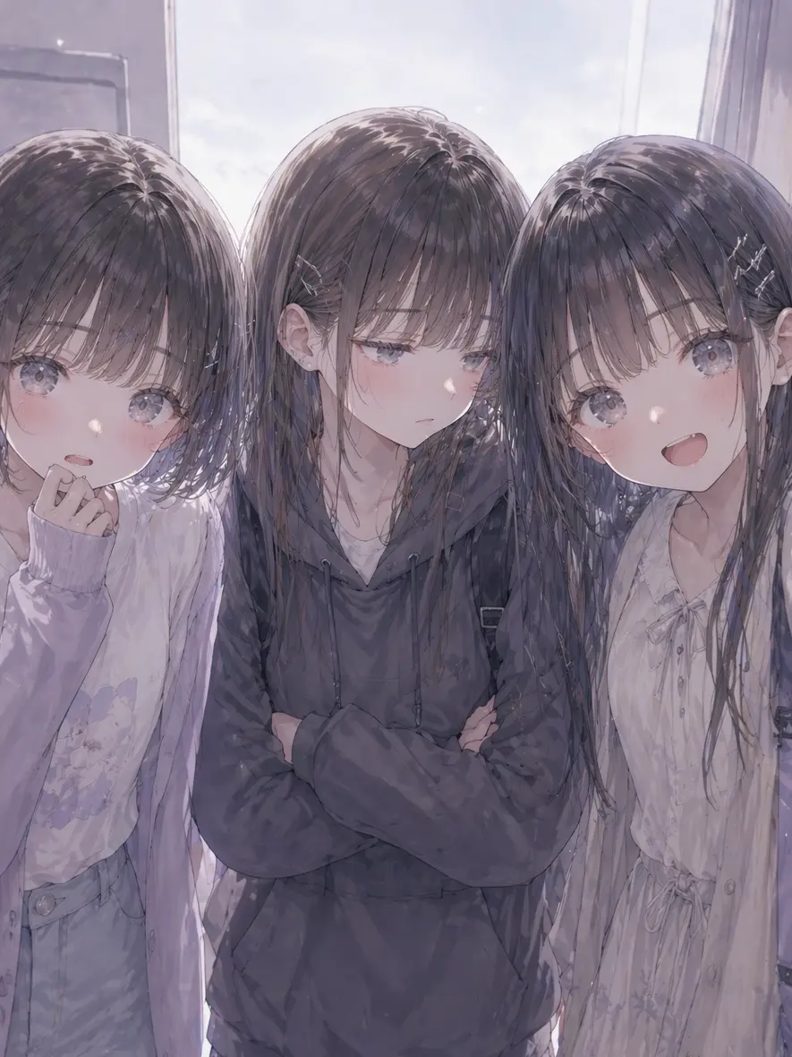 LoudKagu7309의 妹が友人を連れて帰ってきた
