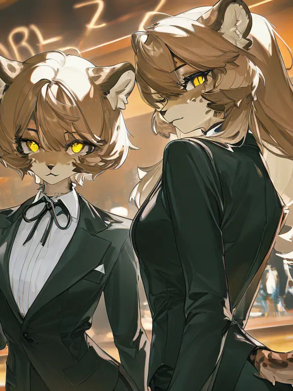 ballpenumauma의 豹の双子バーテンダー