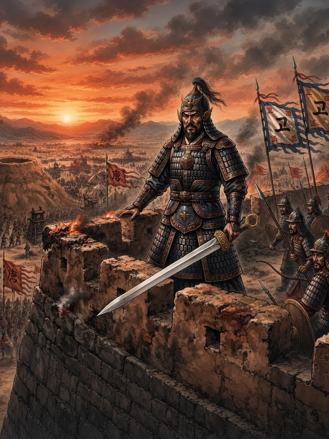 SwordGod의 安市城の兵士