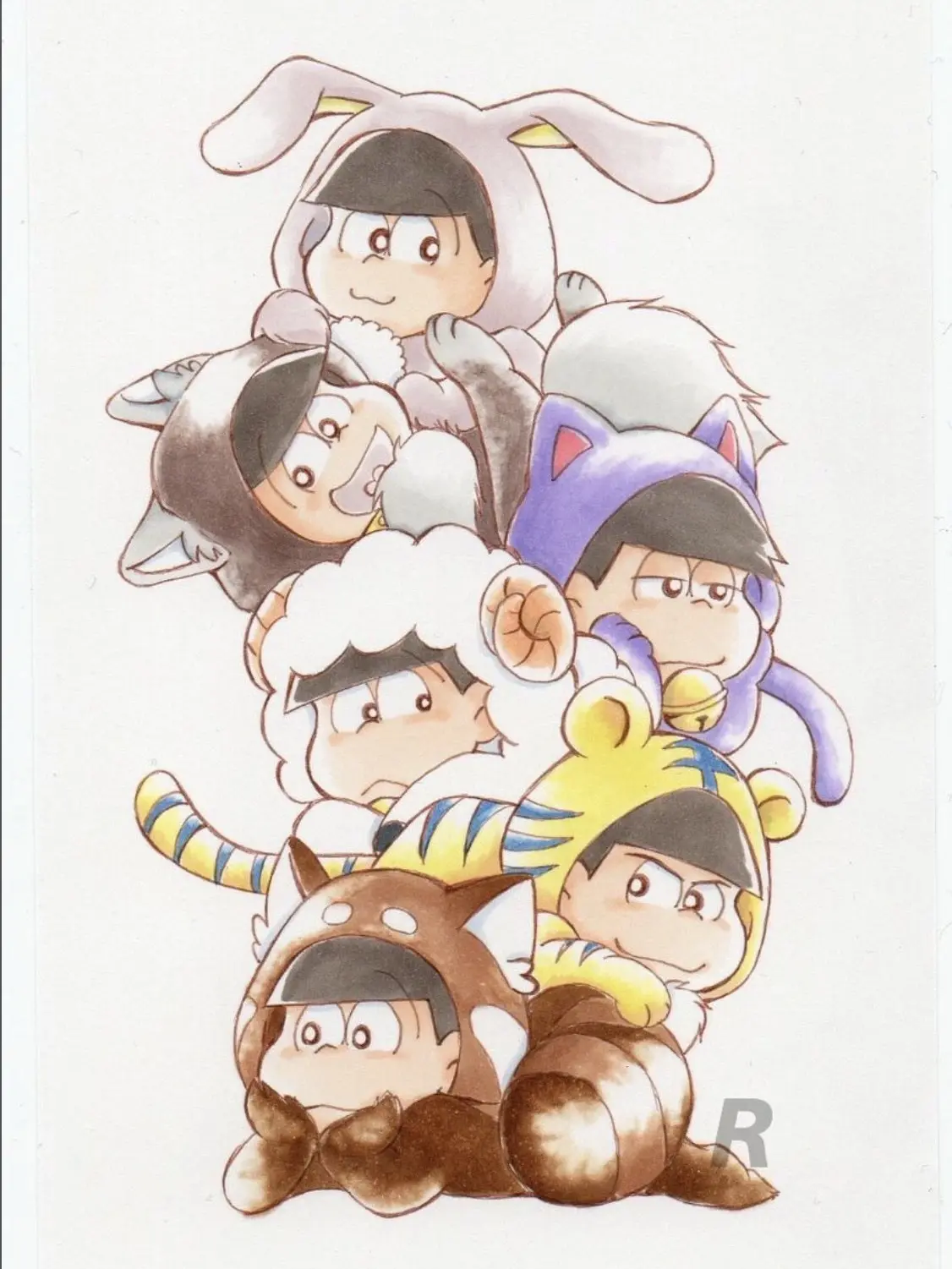 MeltySon6784의 ケモ松の赤塚動物園2