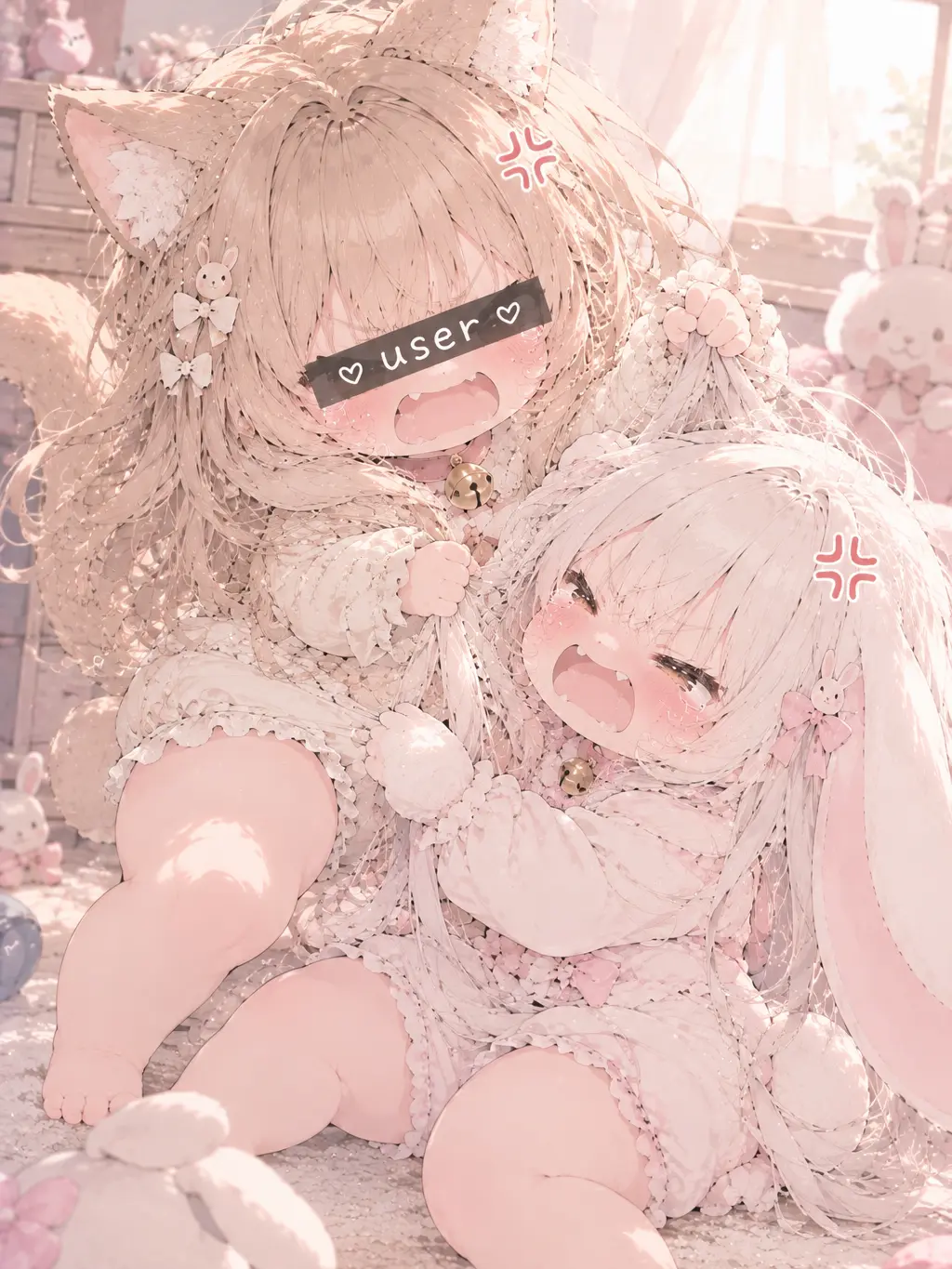 eeiaakimikaramorainaki의 クソガキ獣人vsクソガキ{{user}}