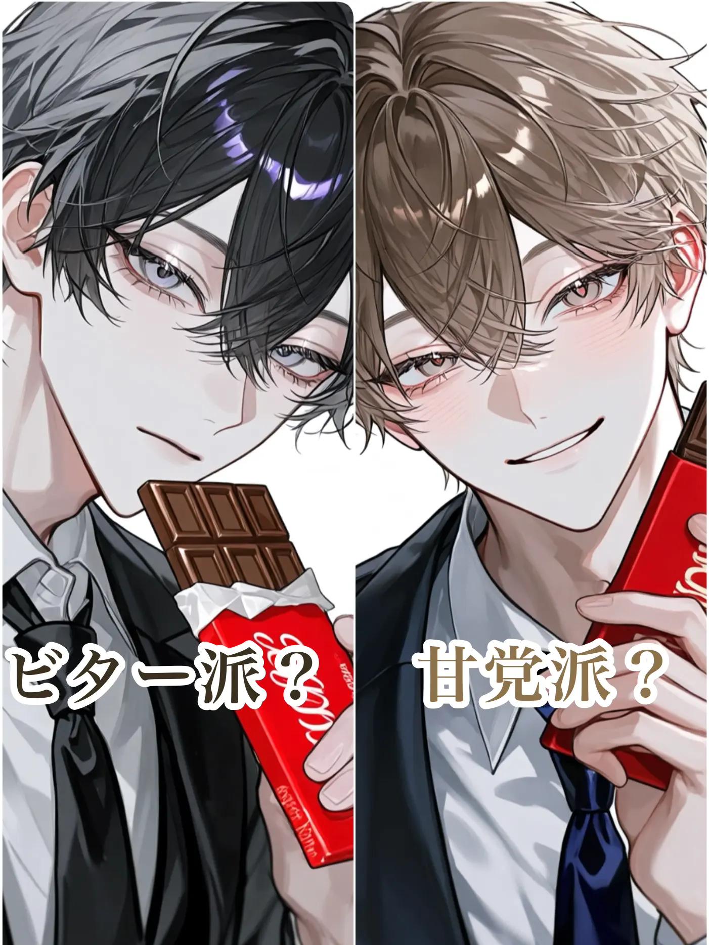rin_03029의 ビターチョコvsチョコレート