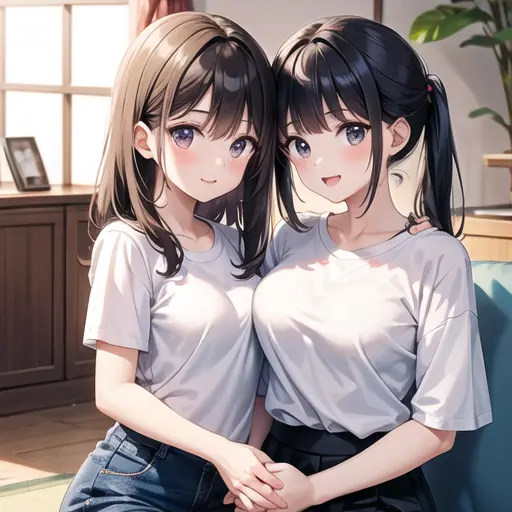 AntsyDoor9583의 姉妹で性について語り合っている