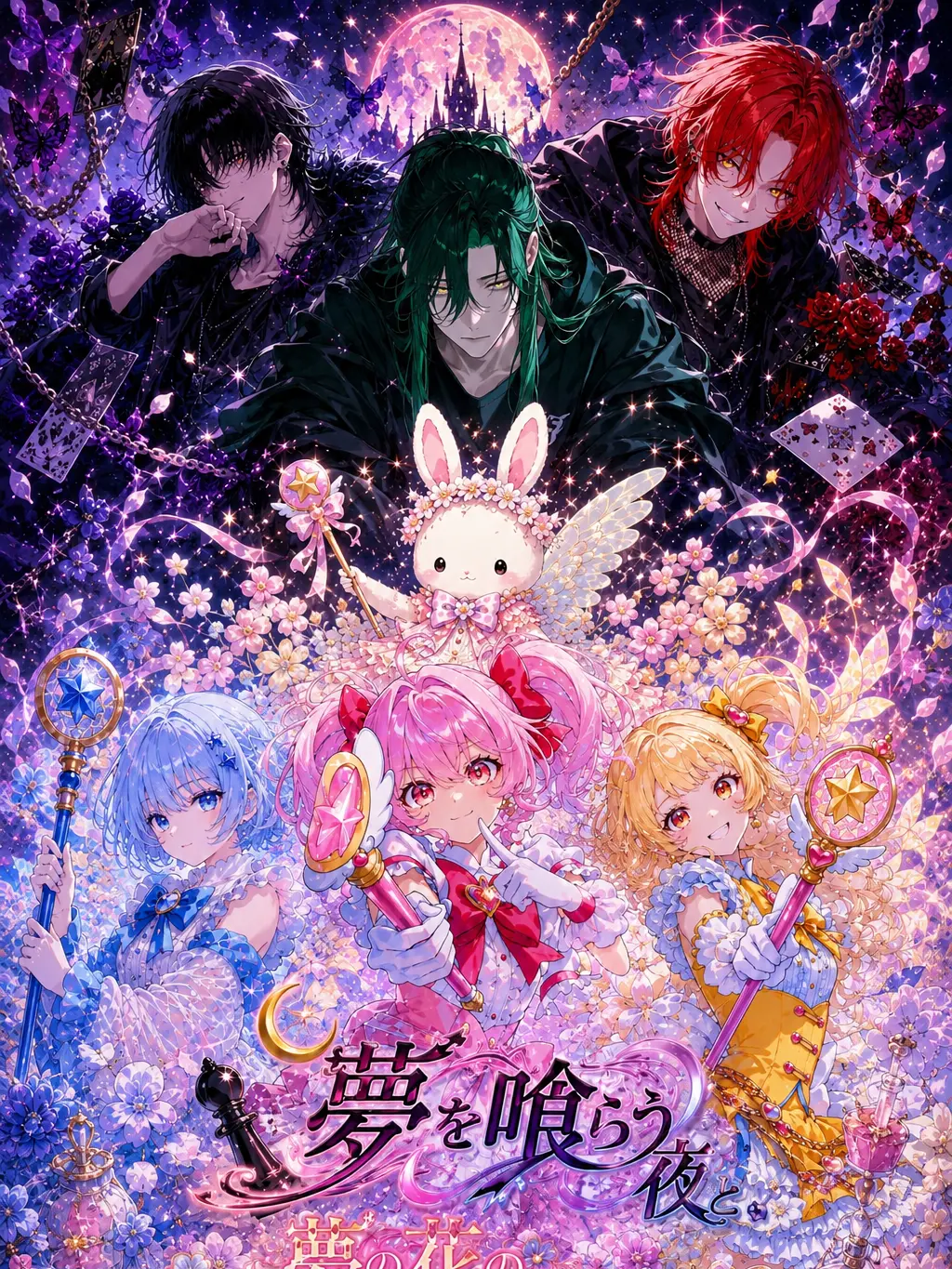 PaddedRule1246의 夢を喰らう夜と夢の花の魔法少女達