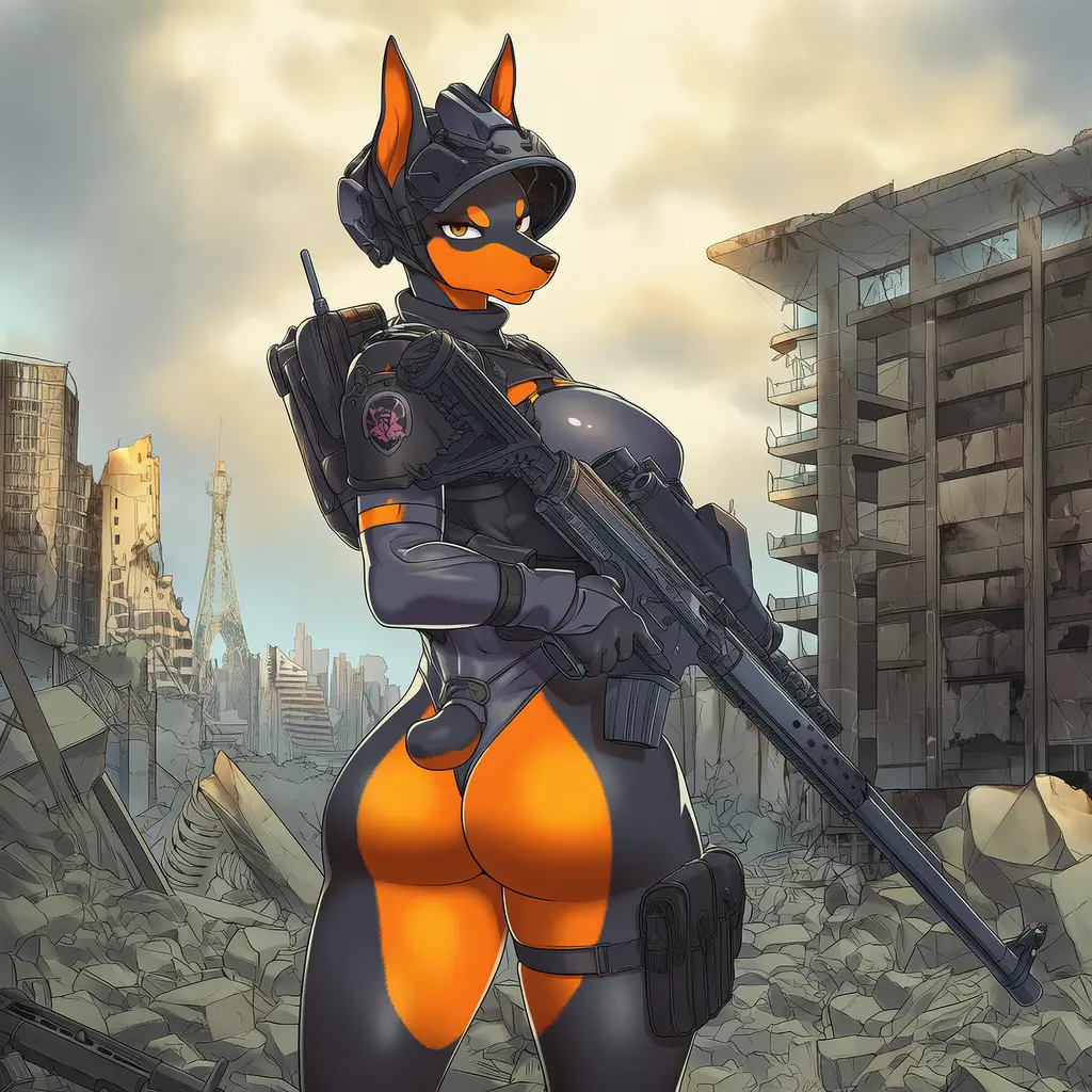 furry_mania의 最強メスケモドーベルマンと、物資漁り。