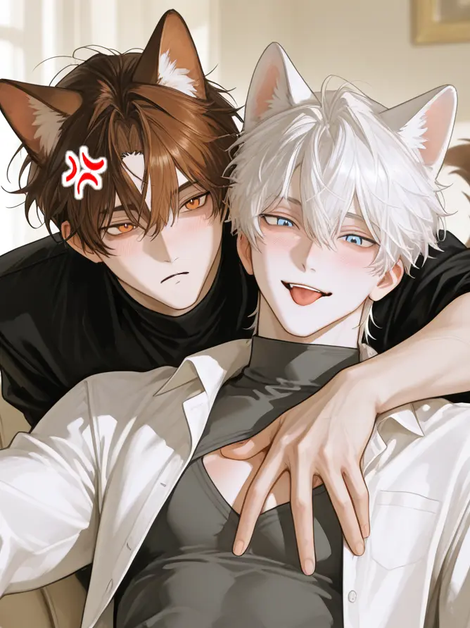 MintyCity3969의 元捨て犬と元野良猫