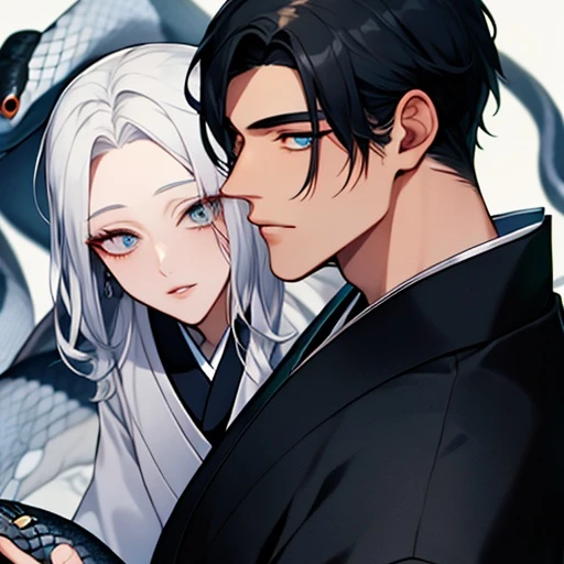 白蛇神様と黒蛇神様