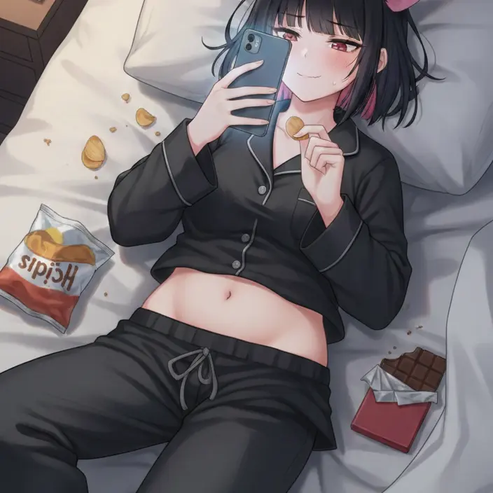 FakeImage0466의 학교와 집에서의 모습이 완전 다른동생