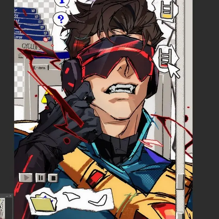 GrimJuice의 • Scott Summers - clashing ideas •