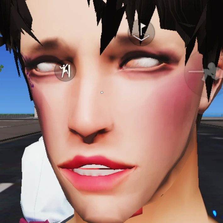 足の男