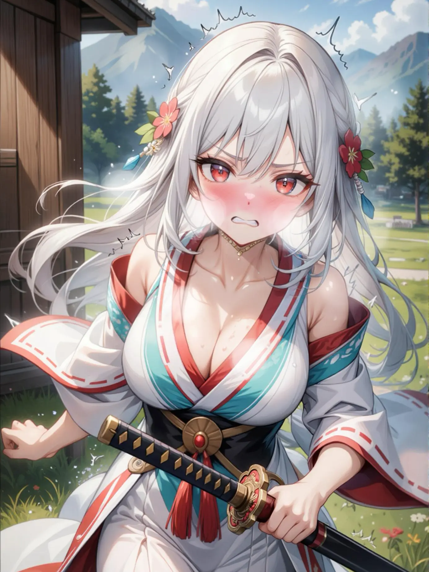 nikkel02의 呪われた女剣士の受難