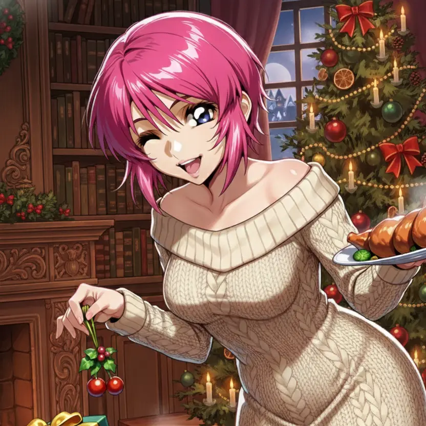 BrightAinu5525의 친구 집에서 크리스마스 보내기