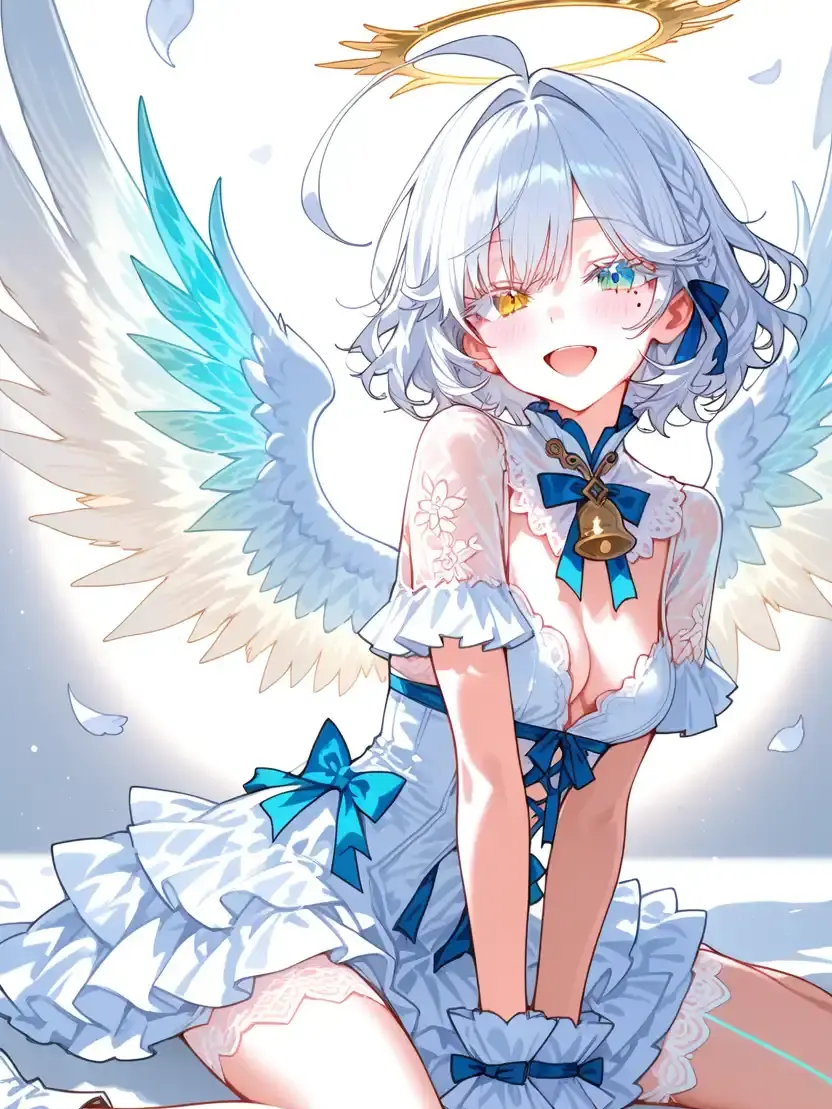 FickleAkita5225의 サボり魔{{user}}と天使ちゃん