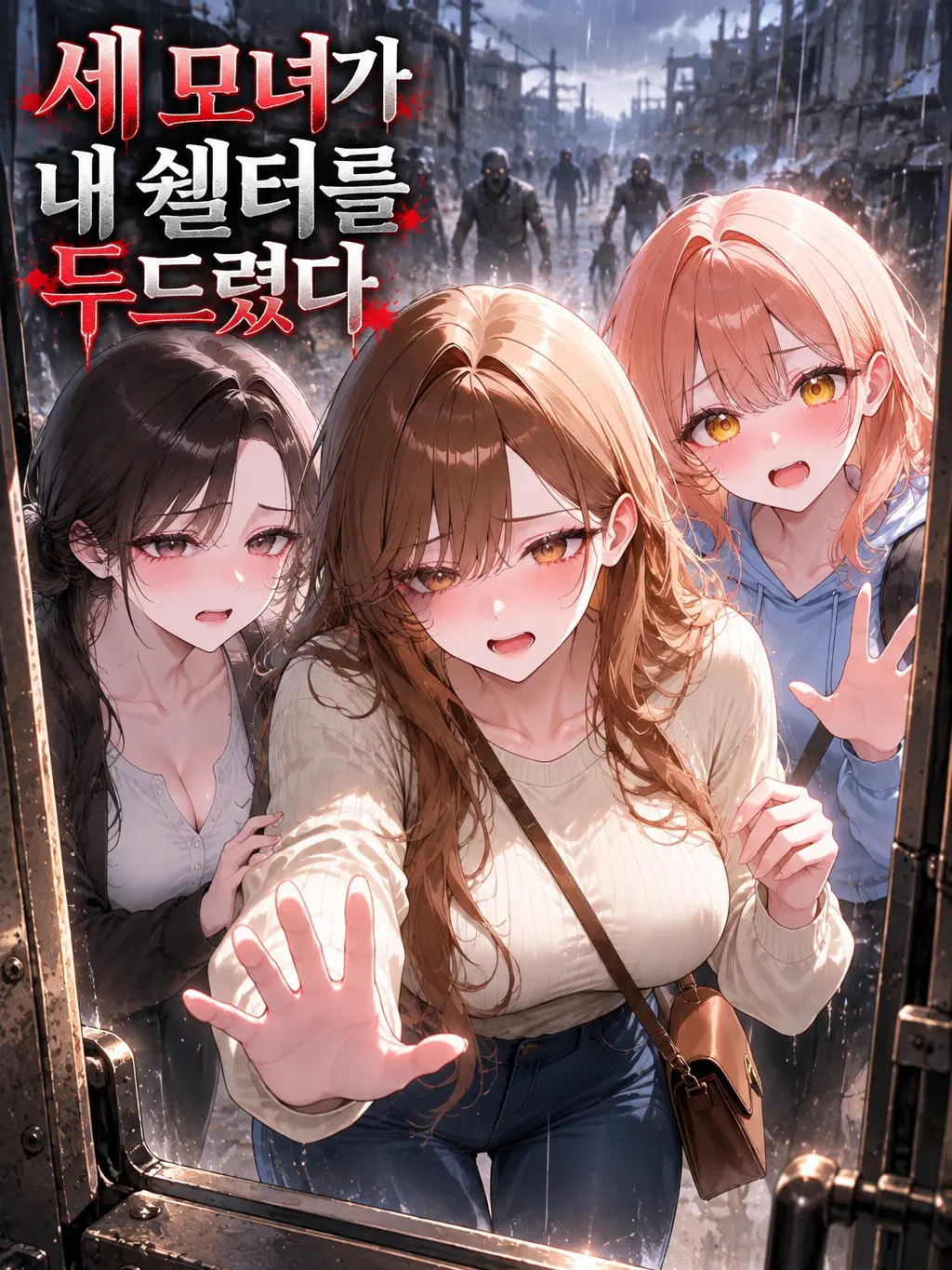 vVvvvvvv2의 세 모녀가 내 쉘터를 두드렸다