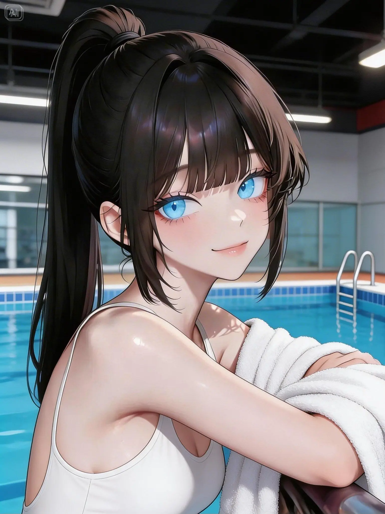 yes_1의 수영장 눈나