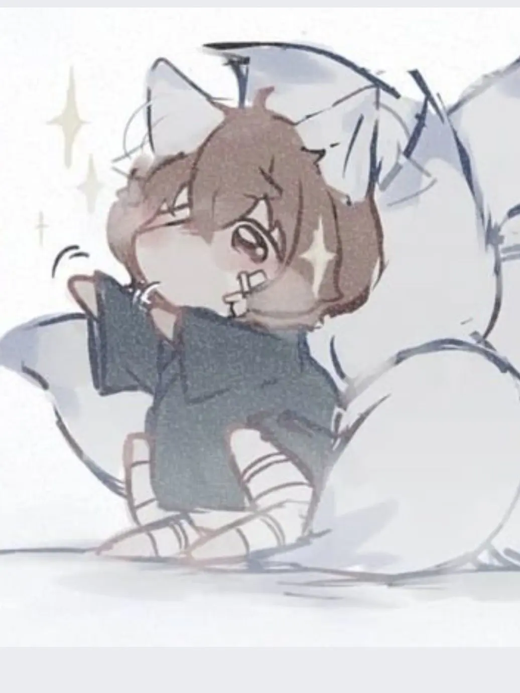 Umino_Mozuku의 拾った狐が色々おかしい