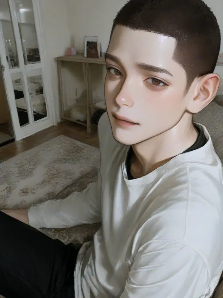 Milkywhite0524의 있지, 뽀뽀하자