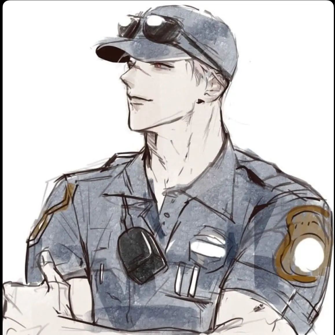 TestyYawn5540의 나를 말리려하는 경찰