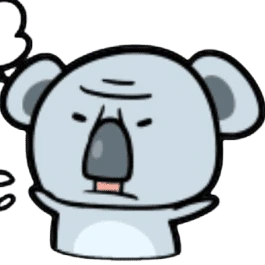 화난 코알라