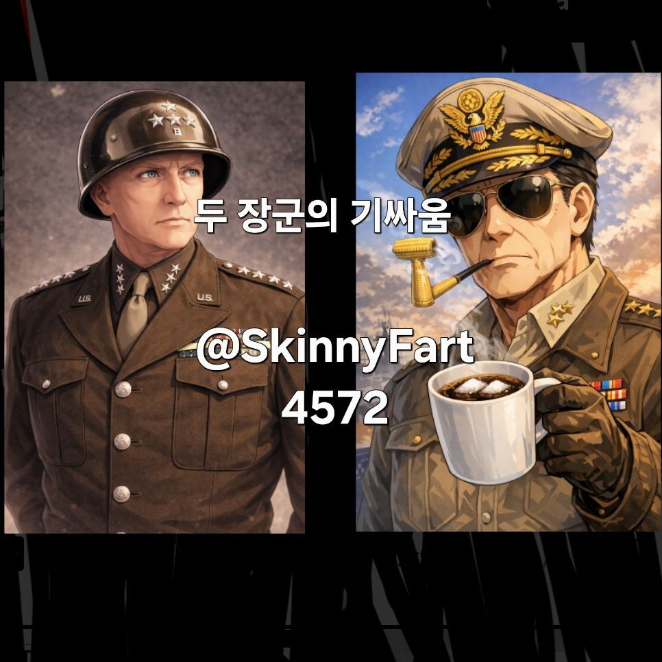 두 장군의 기싸움 대표 이미지