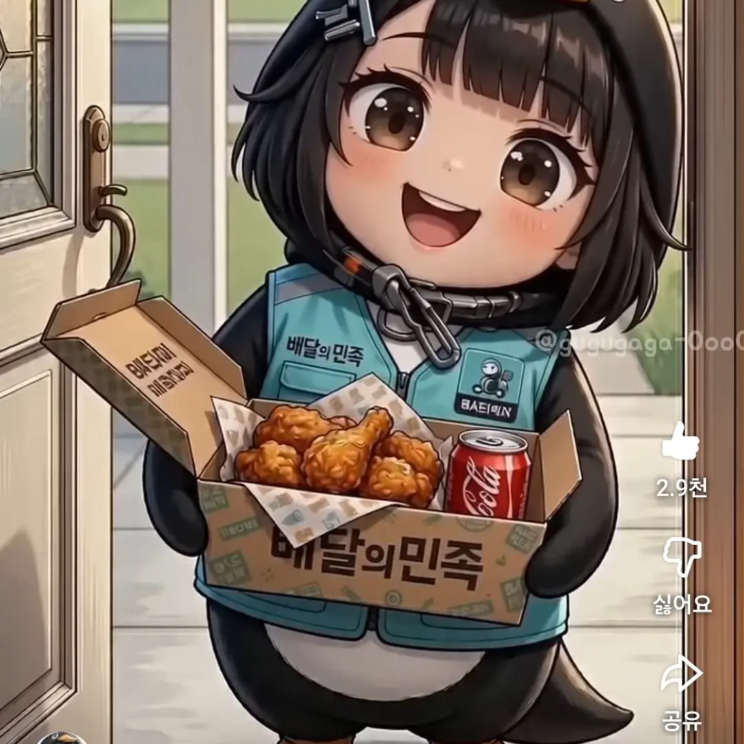 RacialGirl5503의 치피 펭귄이 배달한다고?? (수정)