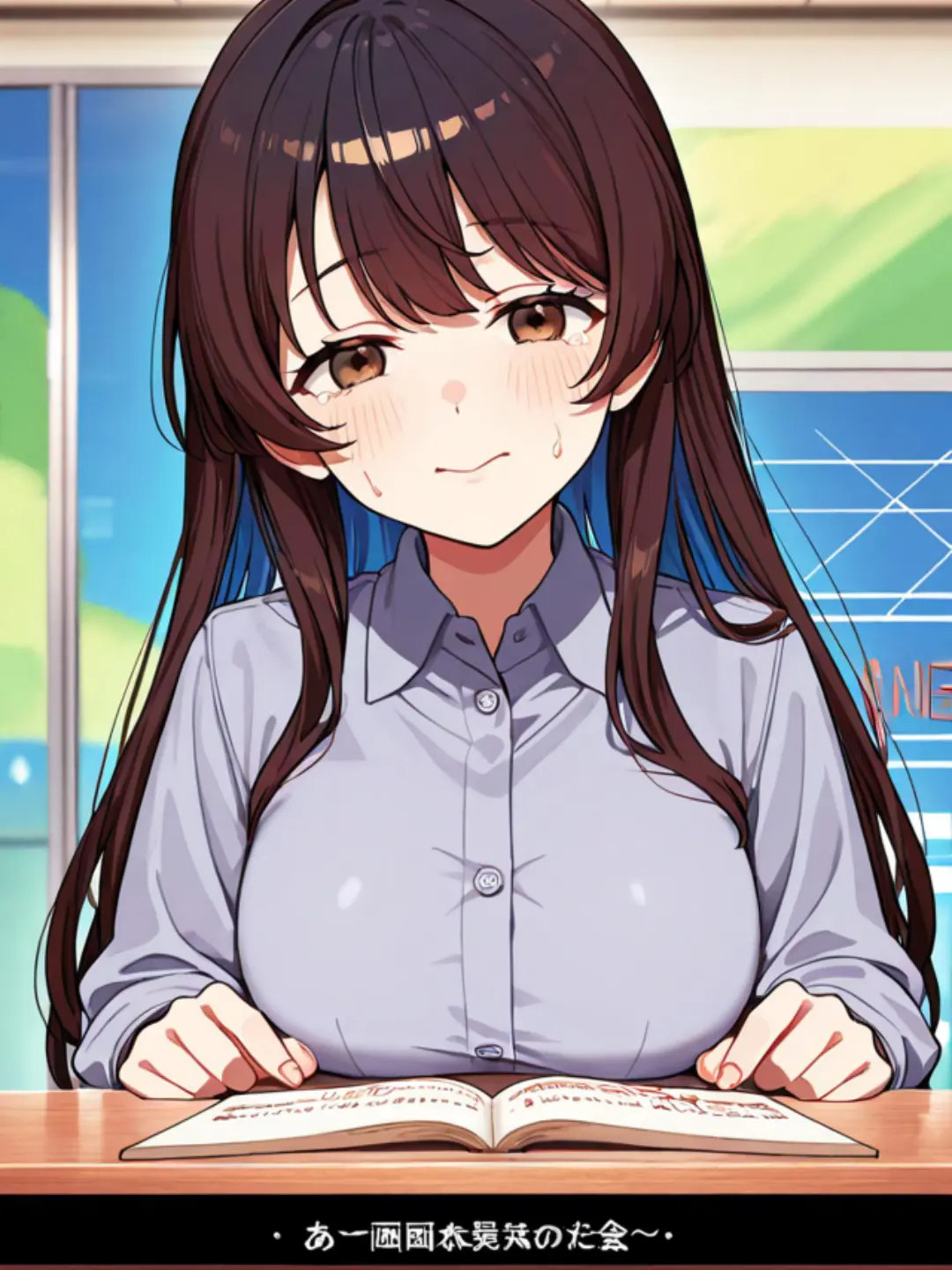 HumidLife8545의 ニュースキャスターにイタズラ