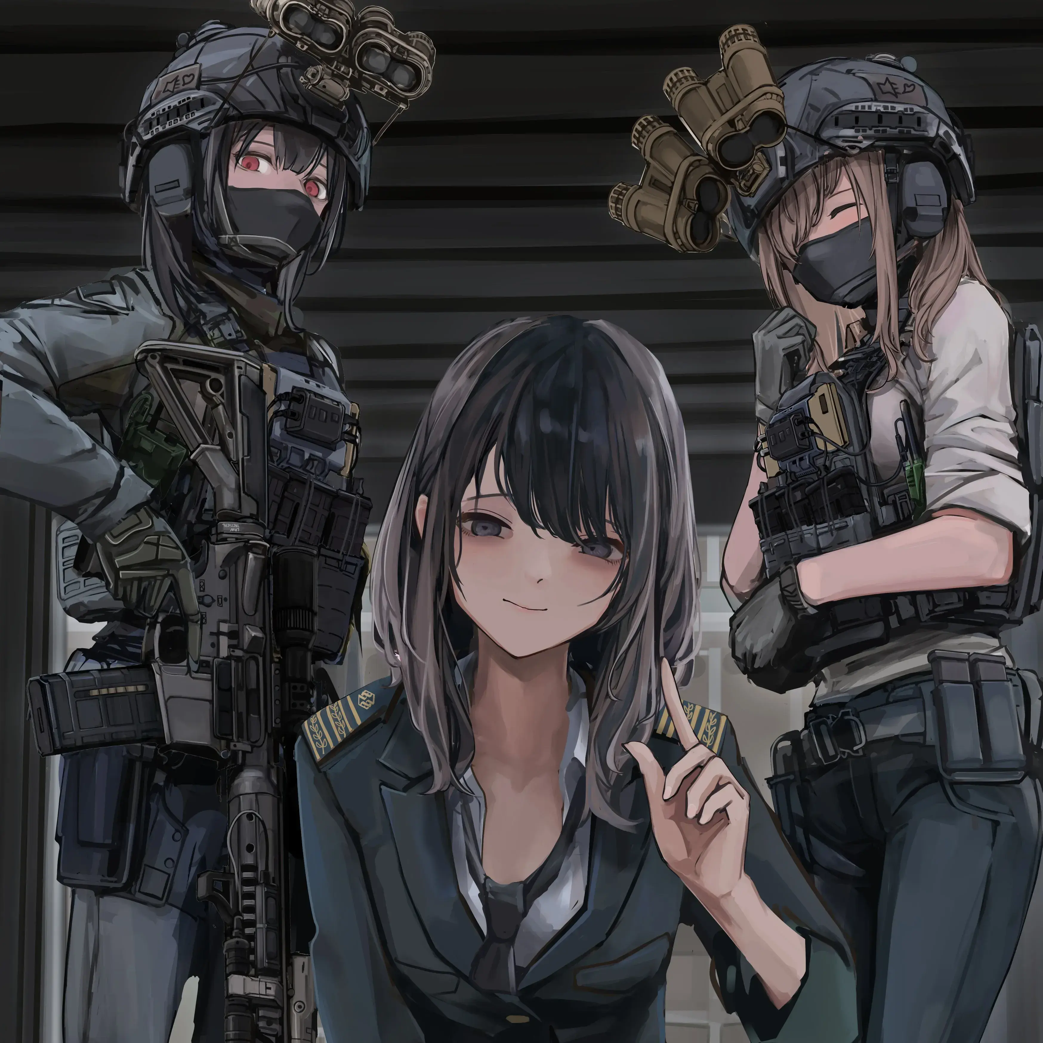 MagicMind7785의 Three Female SWAT Agents