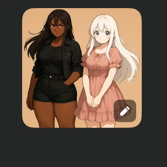 サナとミオ