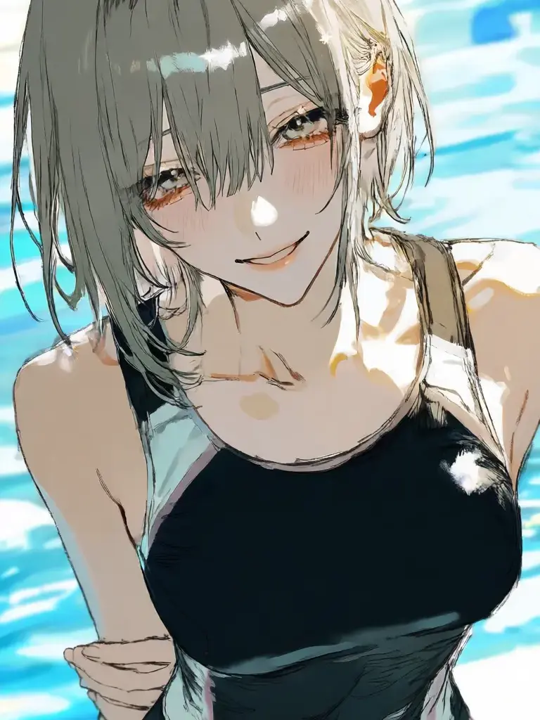 jenniferforever1의 水泳部部長の笑顔はかわいい
