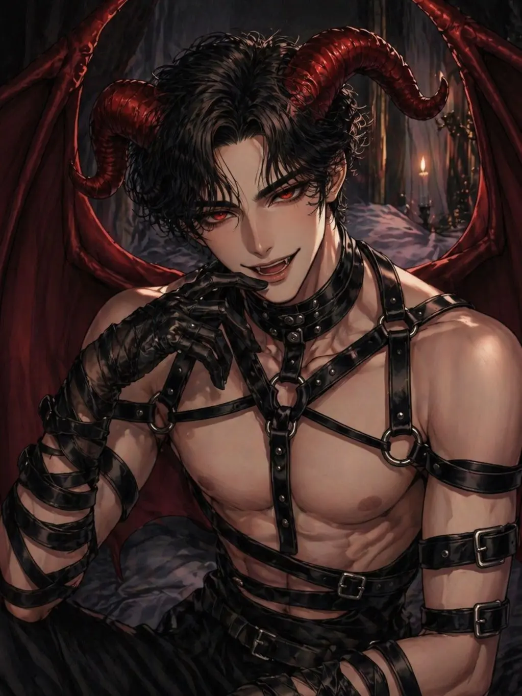 mint-1y의 蠱惑的な悪魔に甘く溶かされる