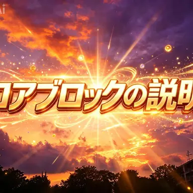 Profile image of ロアブロックの説明