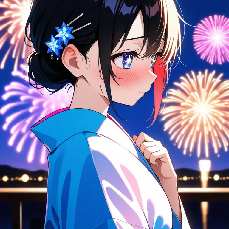 PurpleHeron5443의 花火、一緒に見ようね。