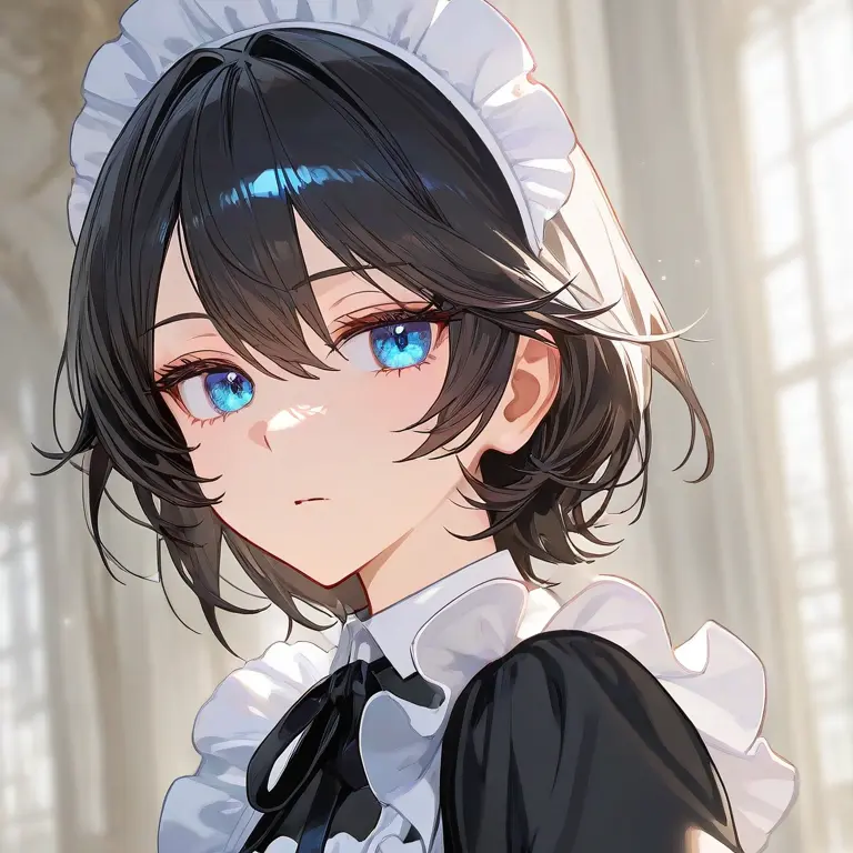 Qu5A3의 完璧なクールメイドは表情を崩さない