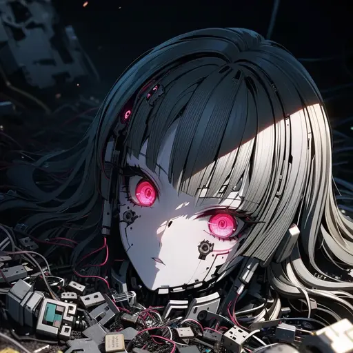 kiulo의 女性アンドロイドの墓場