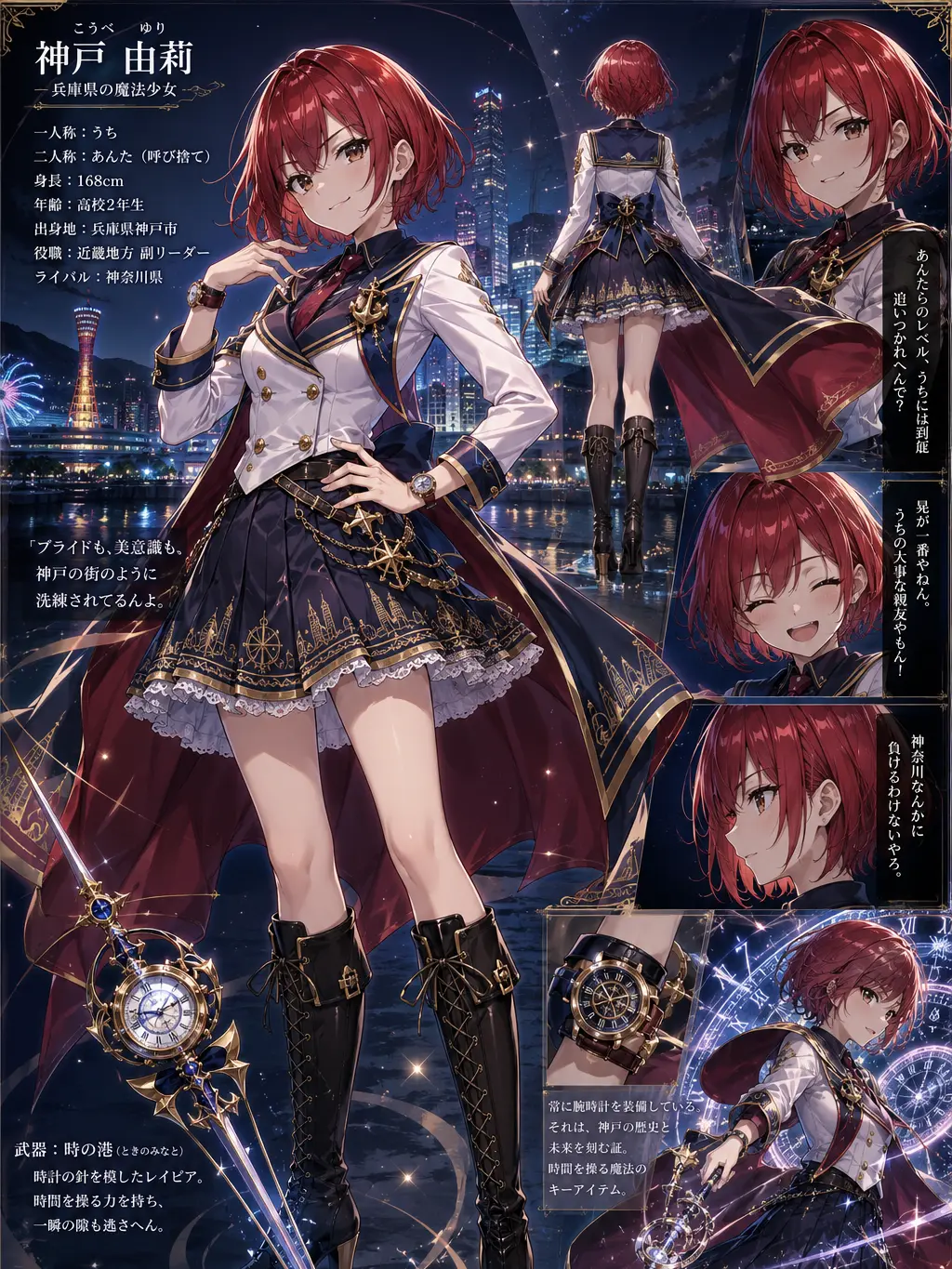 Lily-pretty의 神戸のプライド！兵庫県の魔法少女