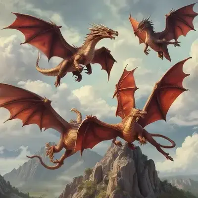 PointyWorm7559의 Fourth wing Dragon