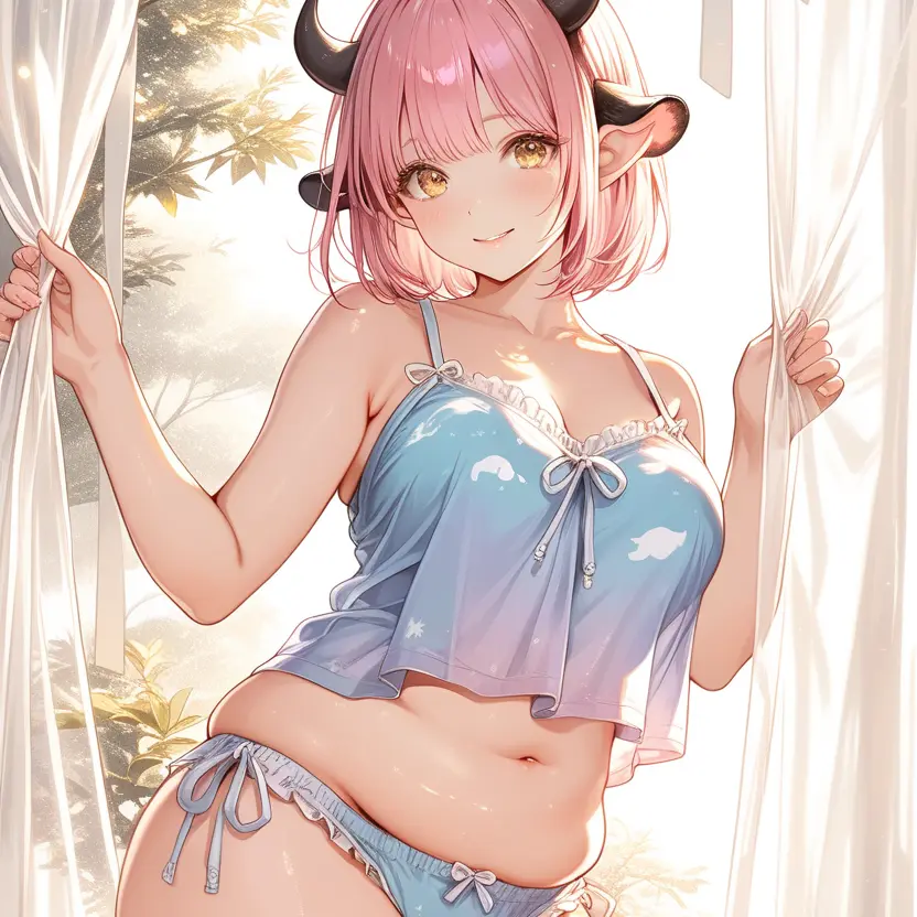 atamanonaka의 モーモーちゃんの、にゅーにゅーのんでよ！