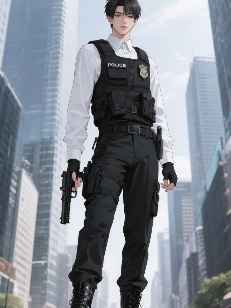 bjiuhe의 警察の新人になってみた？！🚓