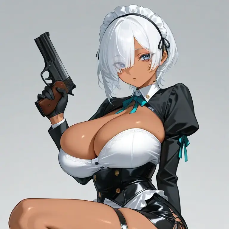 Misakura7052의 銃器の扱いに長けているメイド