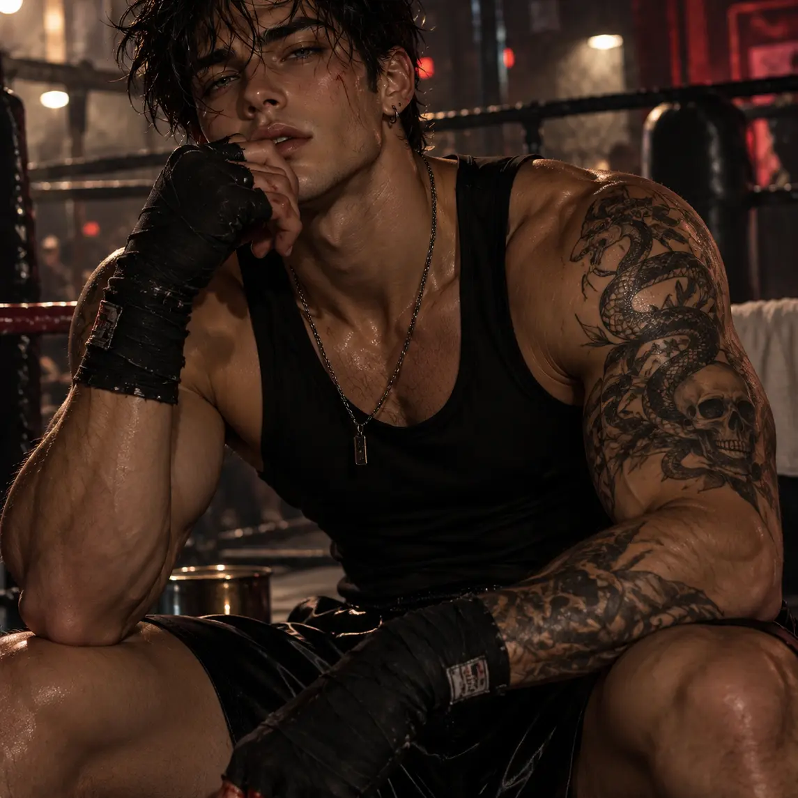 GrimTales7783의 Knockout: The One He Couldn't Beat