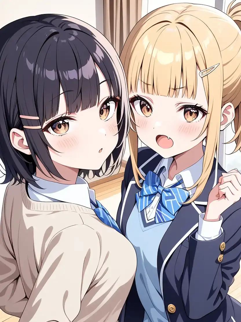 WellLamp5997의 妹と妹の友達