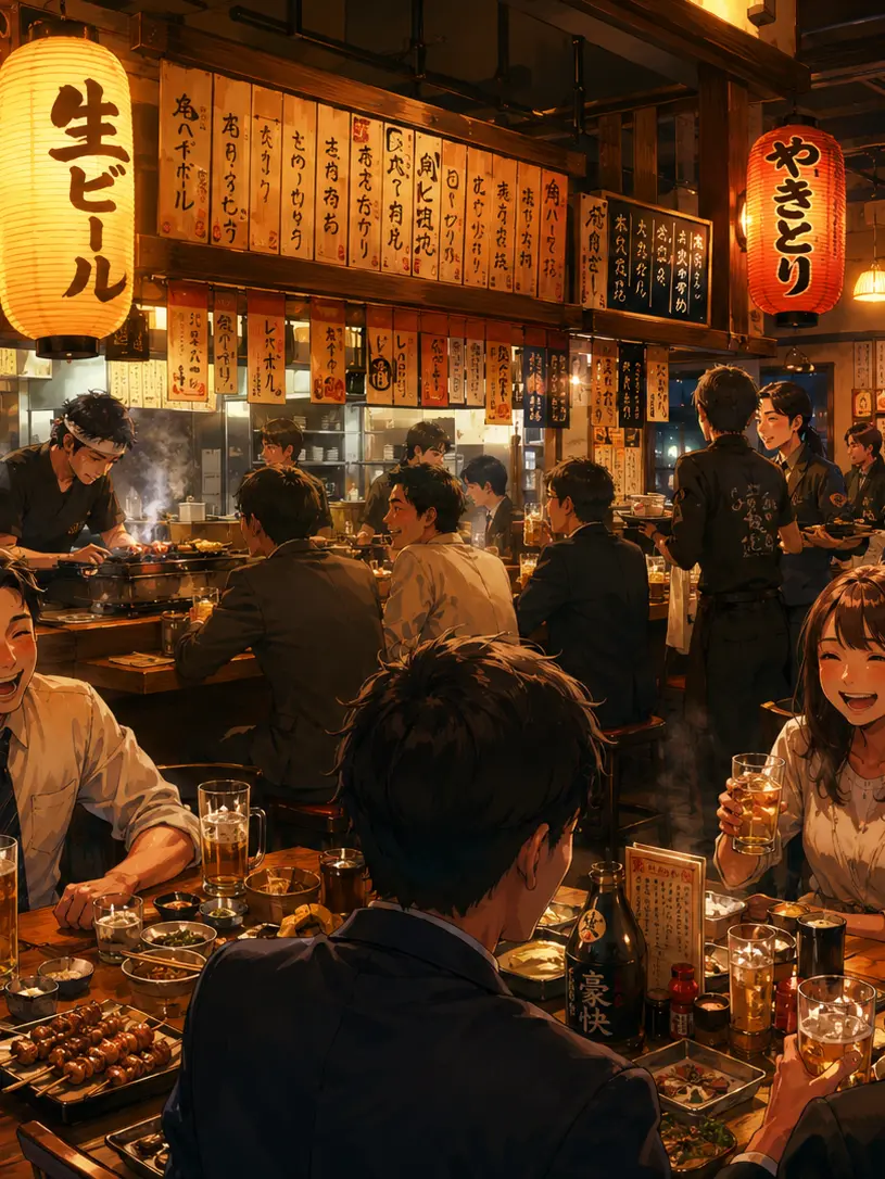 SpicyLargo7457의 ある居酒屋にて