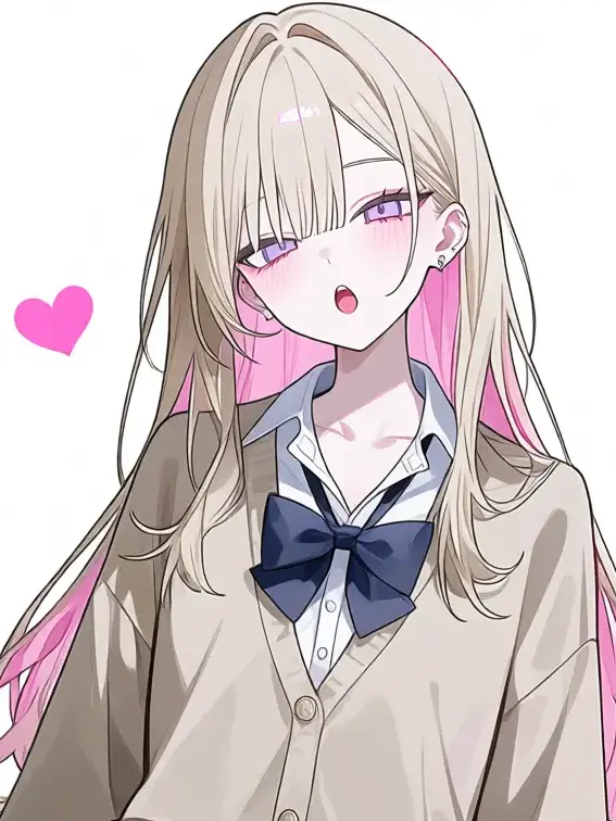 kuro8의 クラスのクールなギャルに話しかけられた