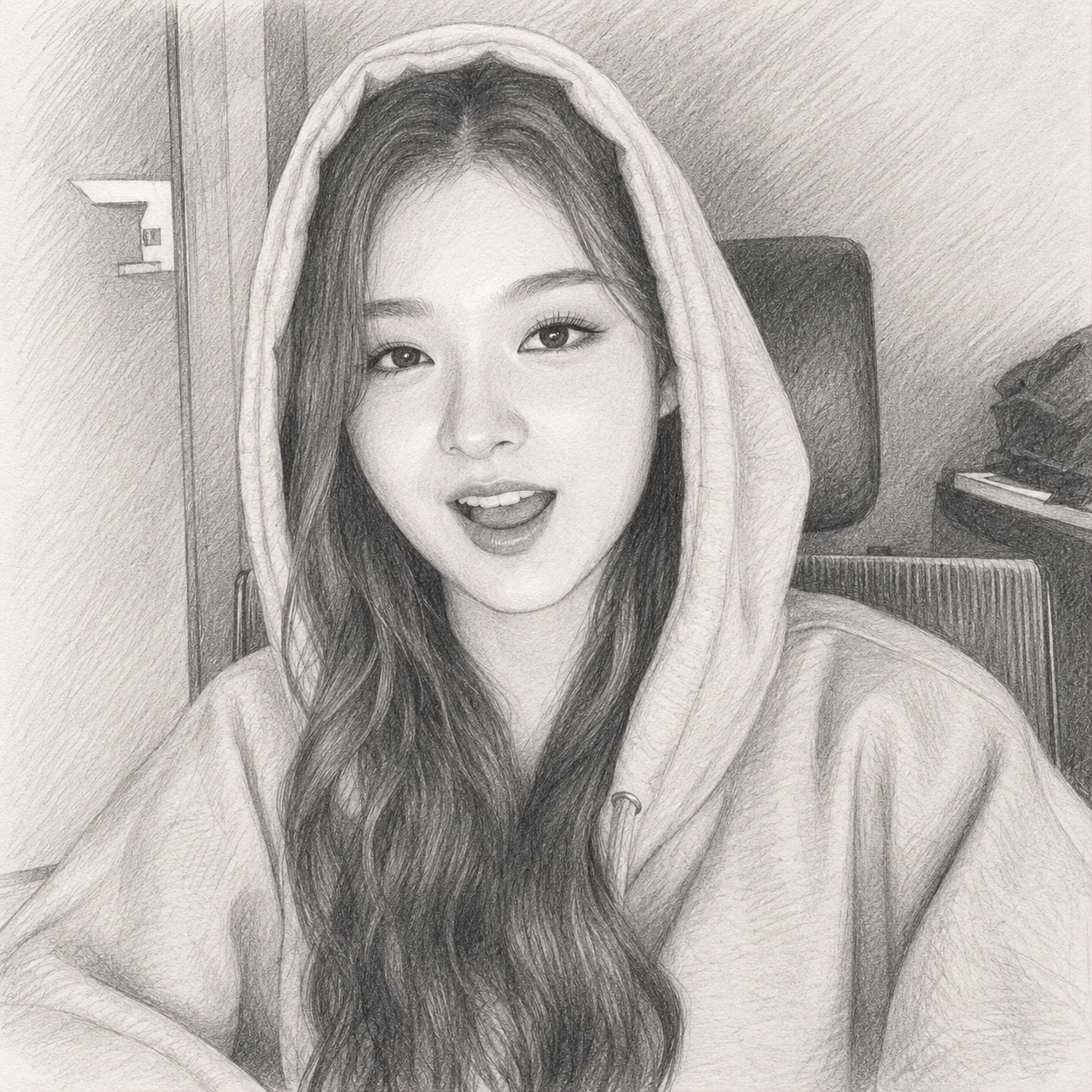 아싸 유저와 인싸 전학생 나경 대표 이미지