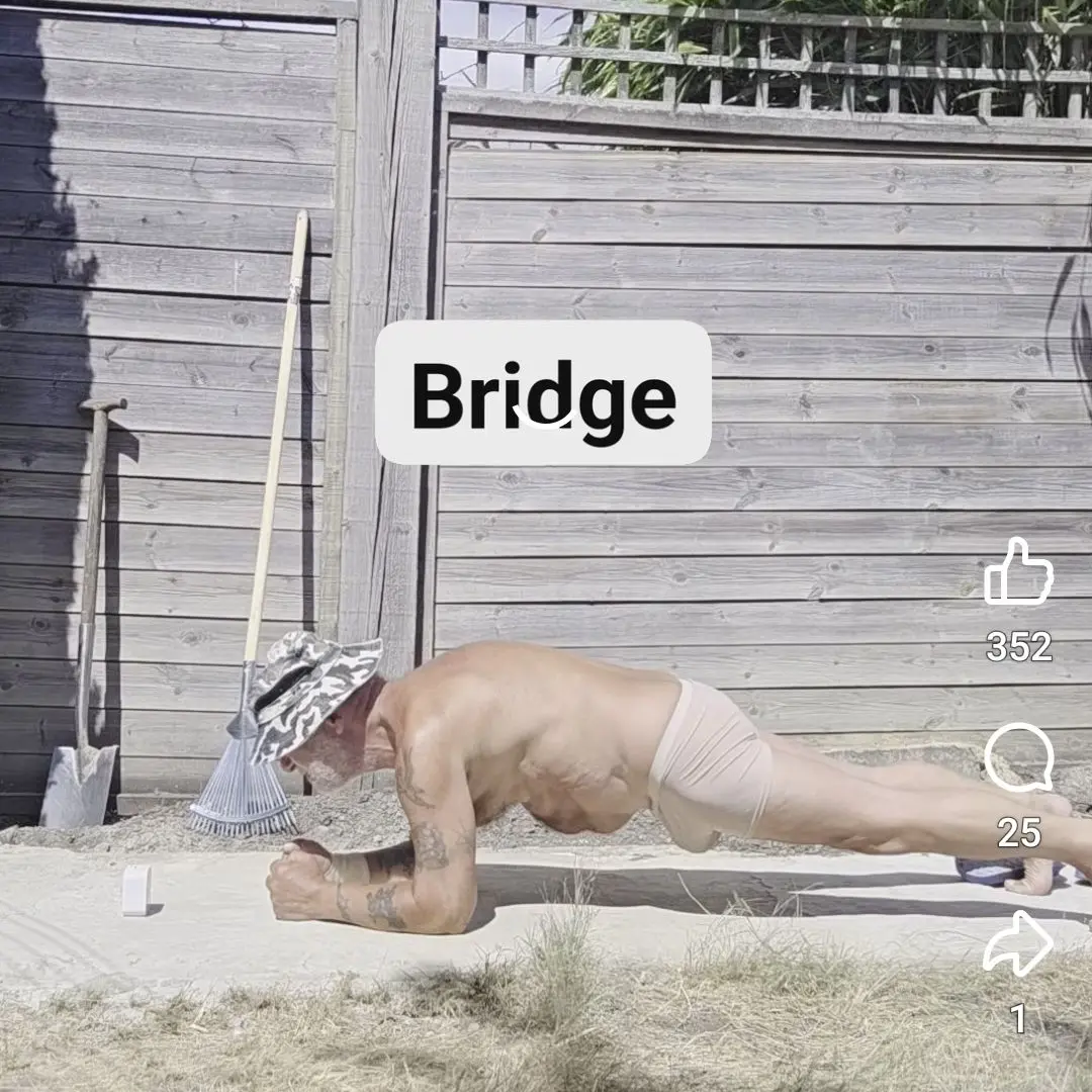 PrimalPaint0558의 Old man doing bridge
